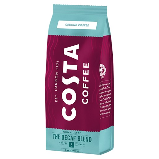 Costa Coffee The Decaf Blend mletá káva 200g
