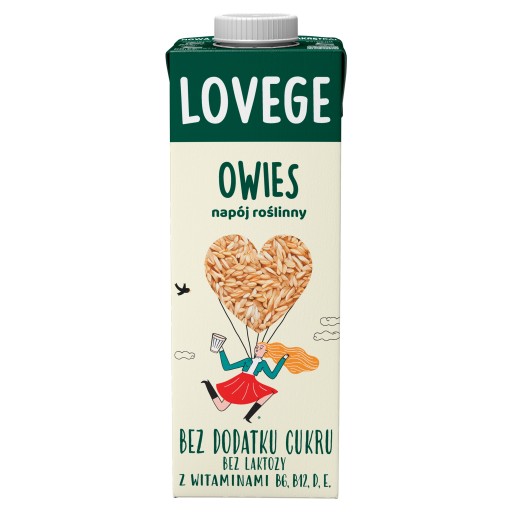 Lovege Ovsený nápoj 1l Sante
