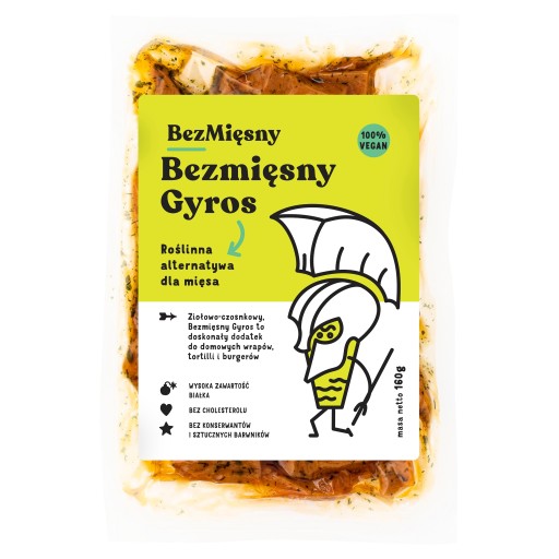 Bezmäsité Gyros 160g