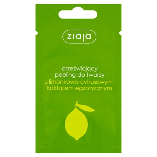 Ziaja osviežujúci pleťový peeling limetka 7 ml