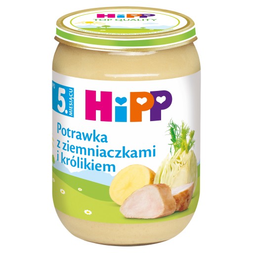 HiPP Guláš so zemiakmi a králikom po 5 mesiacoch 190 g