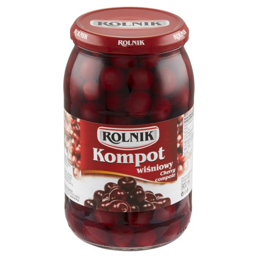 Rolnik Višňový kompót Pasterizovaný výrobok 900ml