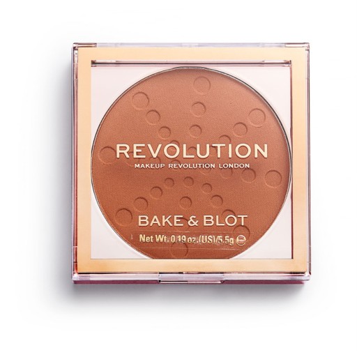 Makeup Revolution Bake & Blot Lisovaný prášok