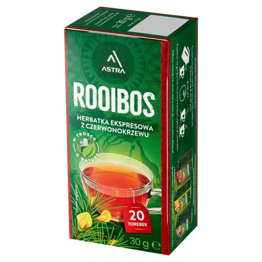 ROOIBOS čaj 20*1,5g ASTRA