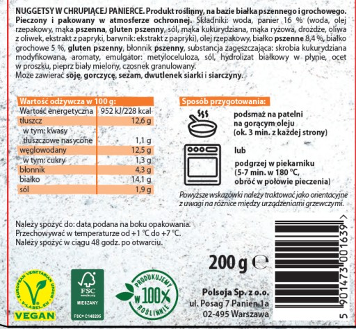 No dobre nugetky v chrumkavej strúhanke 200 g