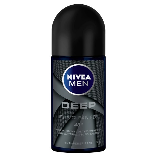 NIVEA Pánsky antiperspirant roll-on MEN Deep 50ml