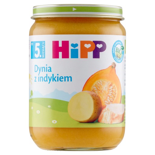 Tekvica s morkou po 5 mesiacoch HiPP BIO 190g