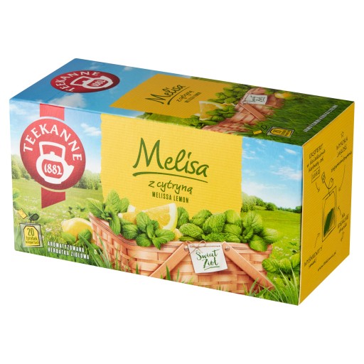 MELISA s CITRÓNOVÝM čajom Teekanne 20 vrecúšok