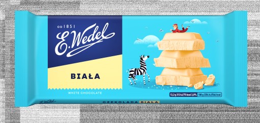 E.Wedel biela čokoláda 80 g