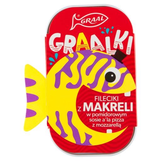 GRAAL Graalki Filety z makrely a la pizza 110 g