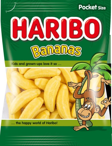 HARIBO BANÁNOVÉ ŽELÉ 2X 70G