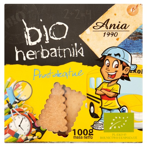 BIO PIŠKOTY OBDŽNÍKOVÉ 100 g - BIO ANIA