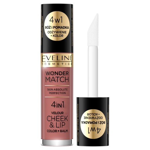 Eveline Cosmetics Wonder Match lícenka a rúž 4v1 - č. 05