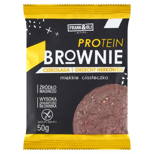 Frank & Oli Brownie & kešu proteínový koláč 50 g