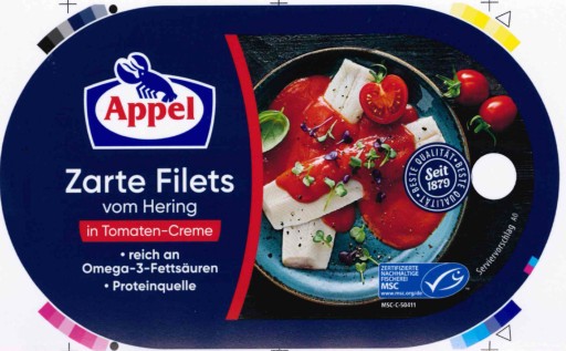 Mp.Filets sleďový krém pom.200g