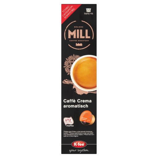 Mr & Mrs mill coffee crema aromatická káva v kapsuliach 76g