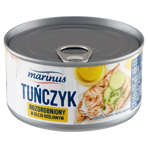 TUniak STRÚHANÝ V RASTLINNOM OLEJI 185g MARINUS