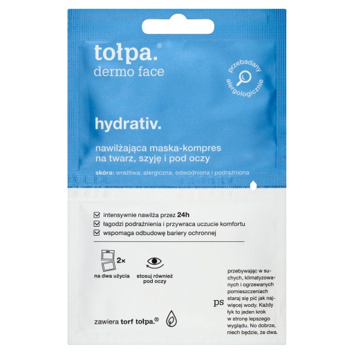 Tołpa Dermo Face Hydrativ Mask na tvár a krk