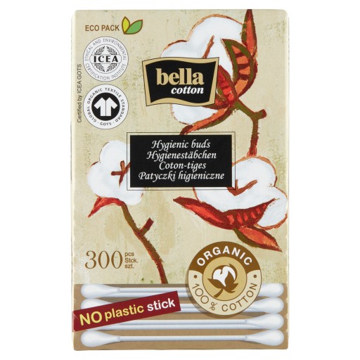 Vatové tyčinky Bella 300 kusov/ks ks.