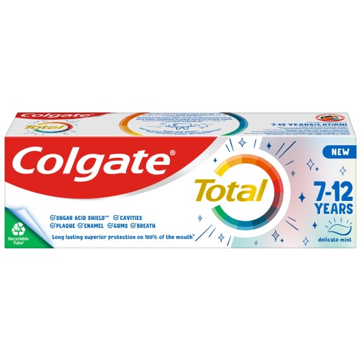 COLGATE zubná pasta 50ml TOTAL Junior (7-12)