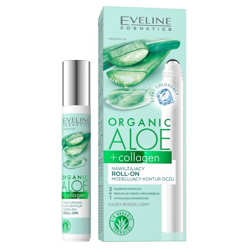 Eveline Cosmetics Organic Aloe eye roll-on