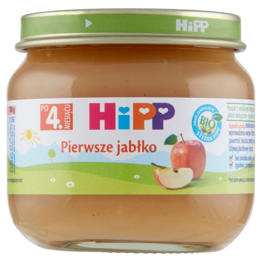 HiPP BIO Prvé jablko po 4. mesiaci 80 g