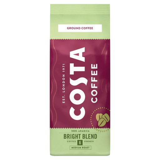 Costa Coffee Bright Blend mletá káva 200g