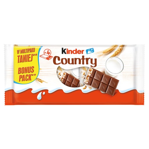 Kinder Country - 4 tyčinky 94 g