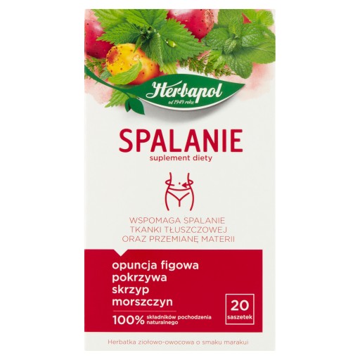 HERBAPOL EXP ČAJ. SPAĽOVANIE štíhlej postavy + ČISTENIE 20 X 2g