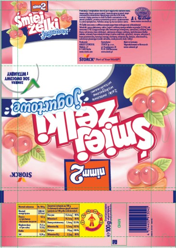 NIMM2 Śmiejżelki Yogurtowe Storck 100 g