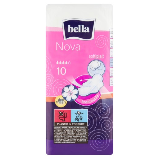 Bella Nova hygienické vložky s krídelkami 10 ks.