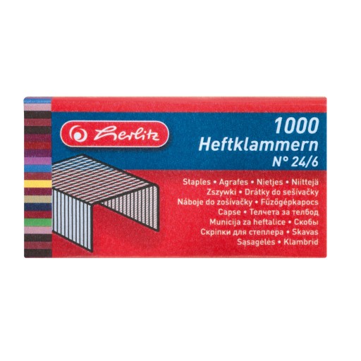 Sponky ČÍSLO 10 10 balení po 1000 kusov HERLITZ