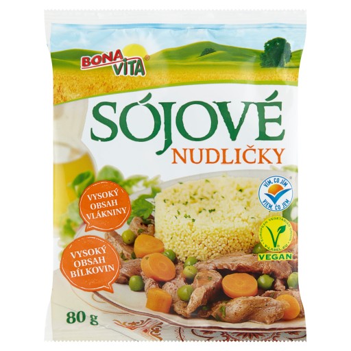 Sójové plátky 80g - Bona Vita