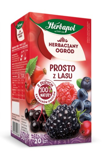 Herbapol Herbaciany Ogród Čaj priamo z lesa 20 tb