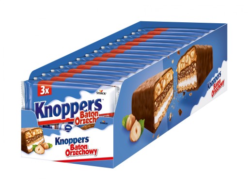 Knoppers arašidová tyčinka 3x40g