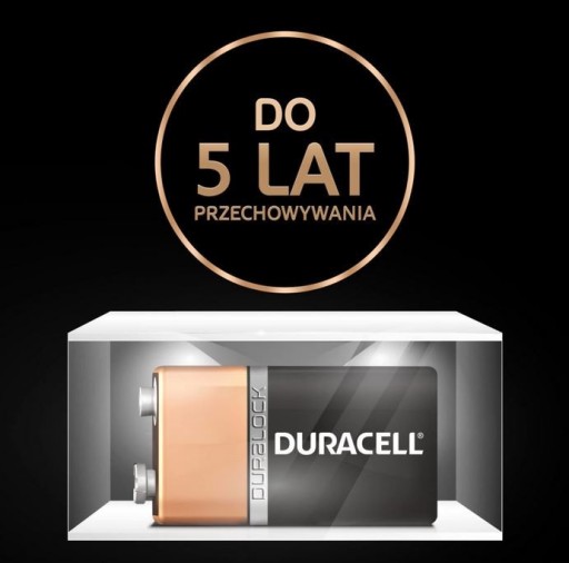 AKUMULÁTOR DURACELL ALKALICKÝ 9V 6LR61 MN1604 1 ks.