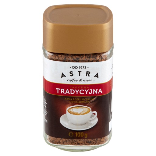 Instantná káva Astra Kawa Delicate Taste Jar 100 g