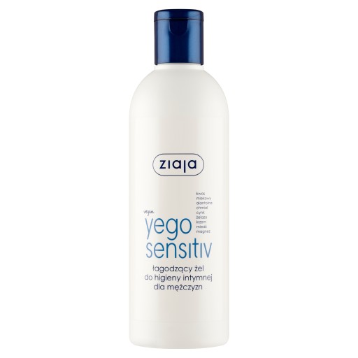 2 x YEGO SENSITIV GÉL NA INTÍMNU HYGIENU PRE MUŽOV 300 ML ZIAJA