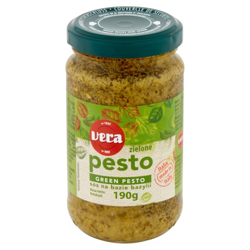 Zelené pesto Vera 190 g