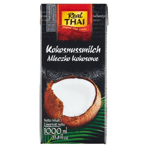 Pravé thajské kokosové mlieko 1000 ml