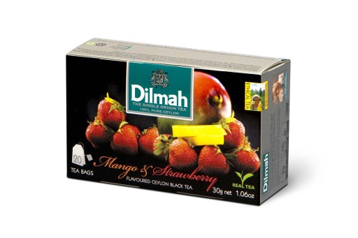 DILMAH čaj mango a jahoda 20 vrecúšok