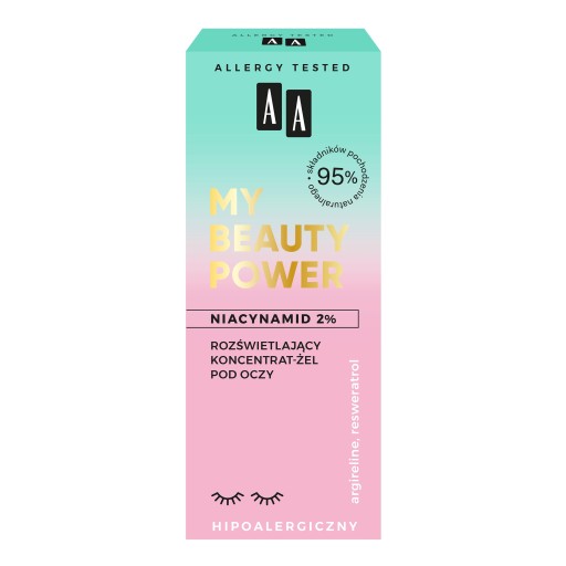 AA My Beauty Power koncentrát-očný gél 15 ml