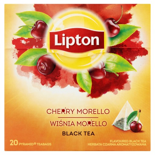 Lipton Morello čierny čerešňový čaj 20 tb