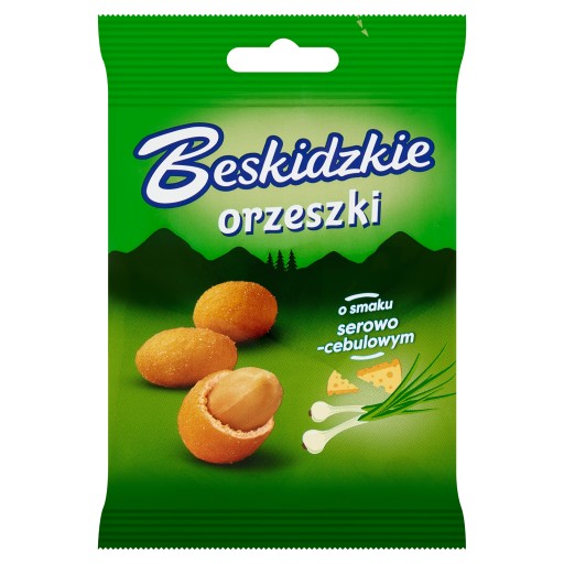 Beskyd oriešky obalené s príchuťou syra a cibule 70g Aksam