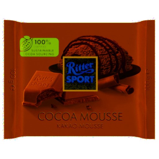 Ritter Sport Cocoa-Mousse Chocolate 100g