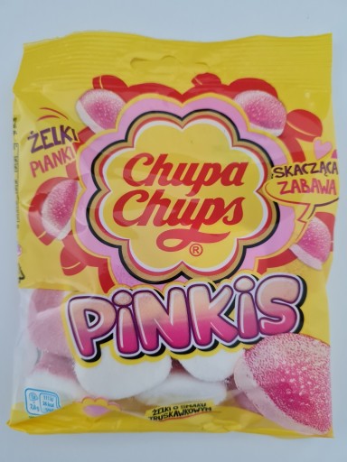 Chupa Chups Pinkis želé s jahodovou príchuťou 90g