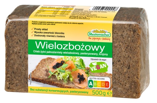 Benus Viaczrnný chlieb celozrnný 500 g