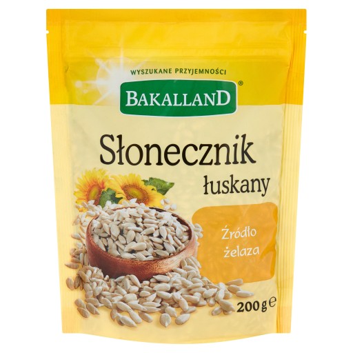 BAKALLAND Slnečnicové semienka lúpané 200 g