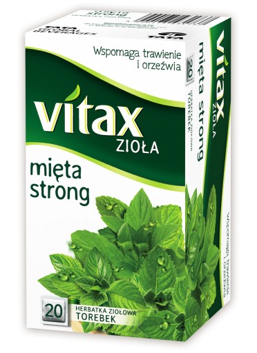 VITAX Herbs Strong Mint 20tb