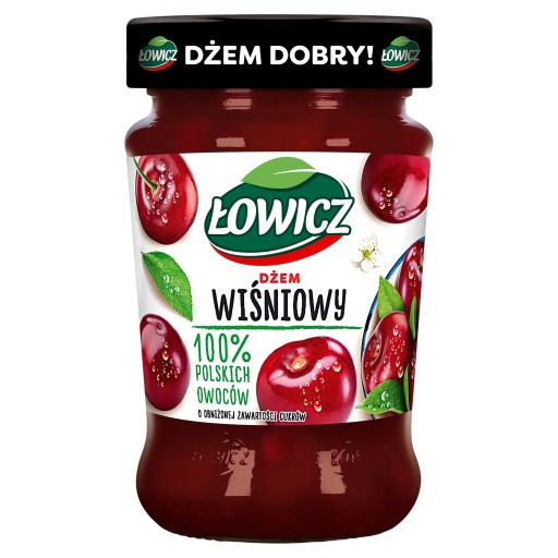 ZĽAVA!!! ŁOWICZ Čerešňový džem 280 g